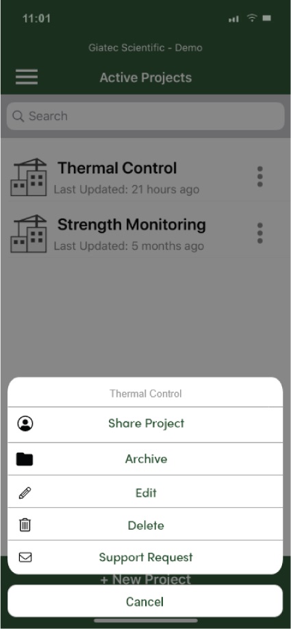 smartrock App Project Management