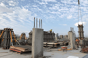 SmartRock Sensor on Jobsite